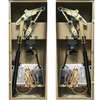 HBF11-S4.5 1.5S 4M Straight Arm LED Traffic Light Cabinet Backpack Battery Boom Barrrier 