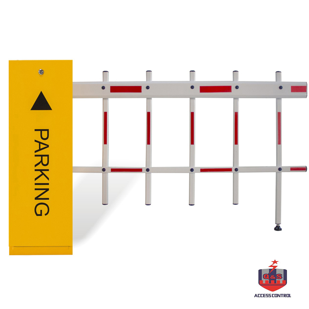 HBF01-2F4.5 6S AC 4.5M Two Fence Arm Boom Barrier 